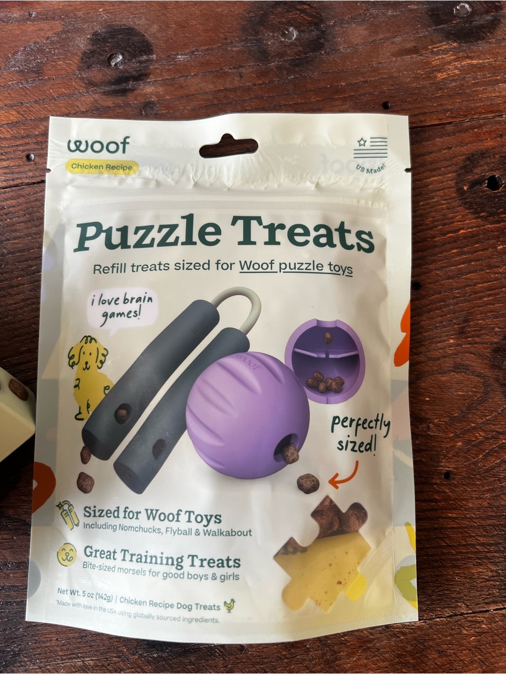 NWT - Woof - Walkabout Slow-Feeder Puzzle Toy & Puzzle Treats - Picture 5 of 7